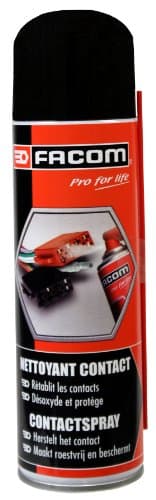 Nettoyant Contacts FACOM 006064 - Aérosol 250ml Haute Rigidité Diélectrique