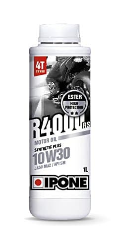Huile IPONE R4000 RS 10W30 Synthetic Plus Ester - Normes JASO MA2 / API SM