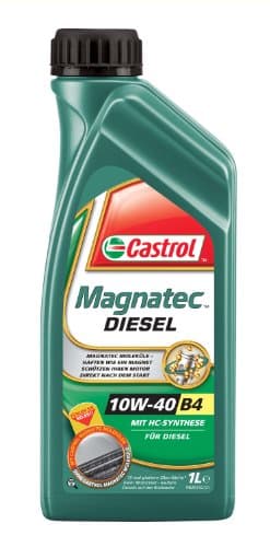 Castrol Magnatec Diesel 10W-40 B4 - Technologie DUALOCK - Norme ACEA A3/B4