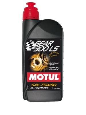Motul Gear 300 LS 75W90 - Lubrifiant 100% Synthétique Ester - API GL-5 - 1L