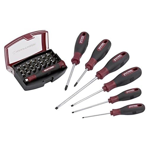Coffret KRAFTWERK 4164 Ergokraft : Jeu de 28 Outils de Précision et Tournevis