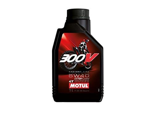 Motul 300V Factory Line Off Road 5W40 - Lubrifiant Technologie Ester Core - 4L