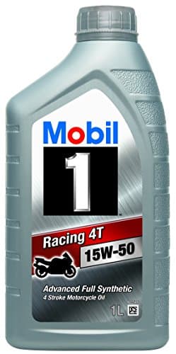 Mobil 1 Racing 4T 15W-50 - Huile Moteur Synthétique Haute Performance - 1L