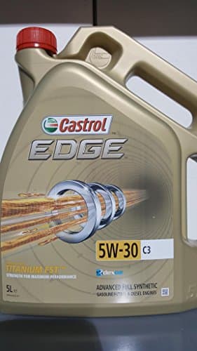 Castrol EDGE 5W-30 C3 - Huile Synthétique LongLife - Technologie Fluid TITANIUM - 5L