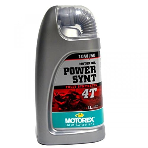 Huile MOTOREX Power Synt 4T 10W50 - 100% Synthèse - JASO MA2 / API SN