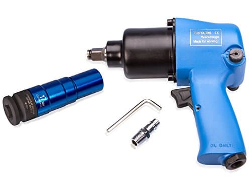 Clé à Choc Pneumatique 1/2" Herkules 550 Nm - Kit Maintenance Roues Pro