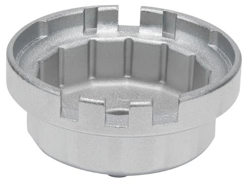 KS TOOLS 150.9211 - Cloche Filtre à Huile 64,5mm 14 Pans - 3/8" ISO 1174