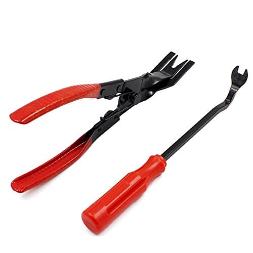 Kit de Dépose Garniture 3pcs - Acier Carbone Chromé - Profil à Large Nez
