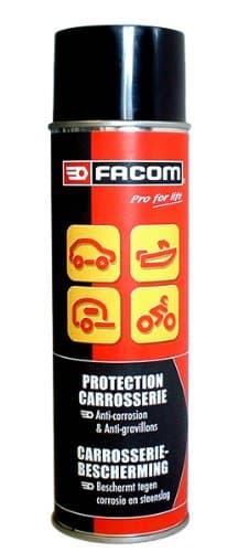 Facom 006054 Protection Carrosserie Anti-Gravillon Noir 500ml - Insonorisant