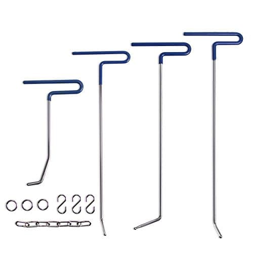 Kit PDR Mookis 11 Pcs : Tiges Acier Inoxydable 304 Haute Résilience & Accessoires