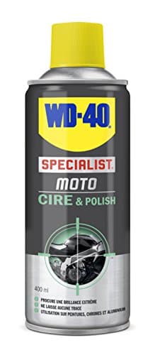 WD-40 Specialist Moto Cire & Polish 400ml - Finition Carnauba Haute Densité
