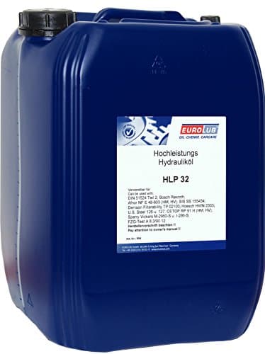 Eurolub HLP ISO VG 32 - Huile Hydraulique Haute Performance - DIN 51524-2 - 20L