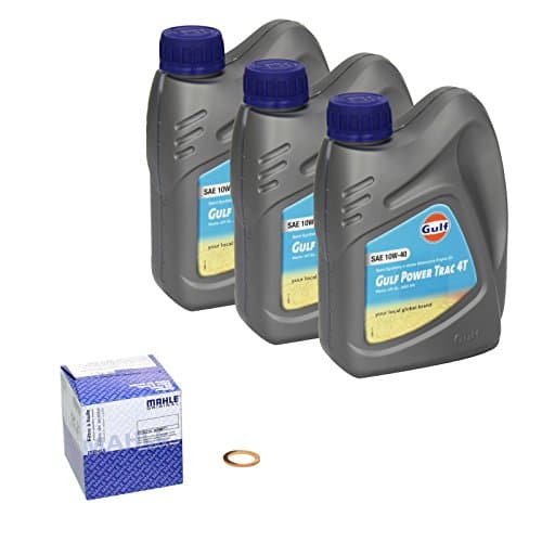 Kit Vidange GULF Power Trac 10W-40 pour Suzuki DR 800 S Big (1990-1999)
