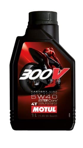 Motul 300V Factory Line Road Racing 5W40 - Technologie Ester Core - 1L