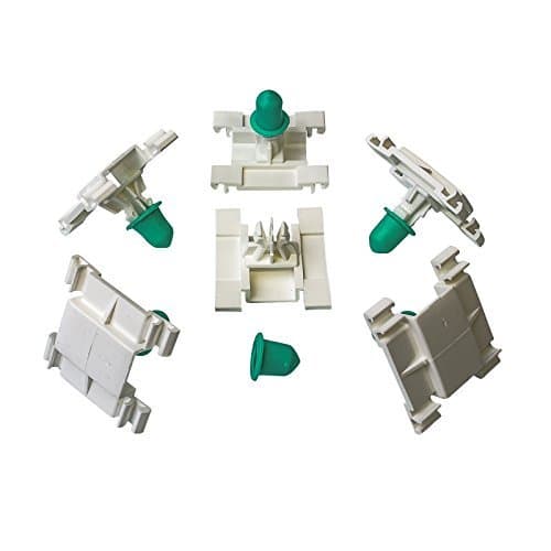 Lot de 10 Clips de Moulure MYBA-S CL-0002 pour VW Golf 3 / Vento - Nylon PA6.6