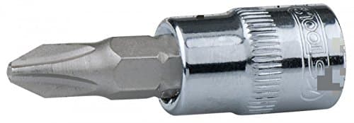KS TOOLS 918.1468 | Douille Tournevis 1/4" PH1 Chrome Plus | DIN ISO 8764