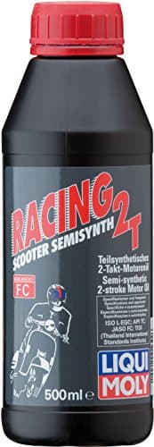Liqui Moly 1622 Motorbike 2T Synth Street - Huile Semi-Synthétique JASO FC 500ml