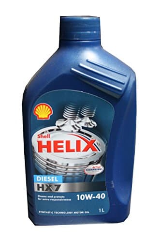 Shell Helix Diesel HX7 10W-40 - Huile de Synthèse API CF/ACEA A3/B4 - 1L