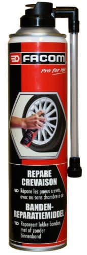 Bombe Anti-crevaison FACOM 006080 - 400ml - Pour Pneumatiques jusqu'à 195mm