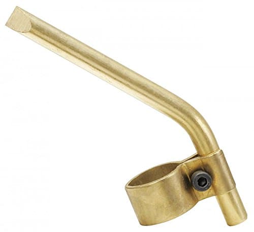 Buse plate KS TOOLS 903.5913 pour décapeur thermique - Largeur 75mm - Acier Inox