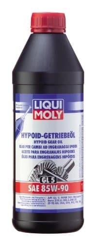 Liqui Moly 1404 - Huile de Transmission Hypoïde SAE 85W-90 GL-5 (1L)