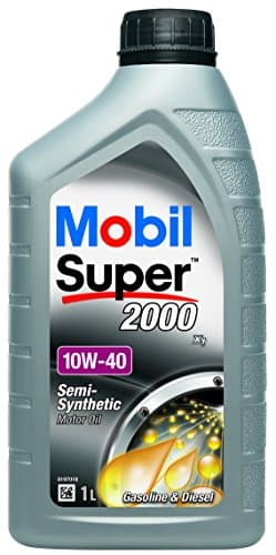 Huile Moteur Mobil Super 2000 X1 10W-40 - Semi-Synthèse - ACEA A3/B3