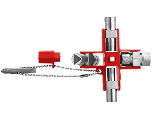 Clé en Croix Multifonctions FACOM 838305 - 9 Empreintes - Acier Zinc-Alu
