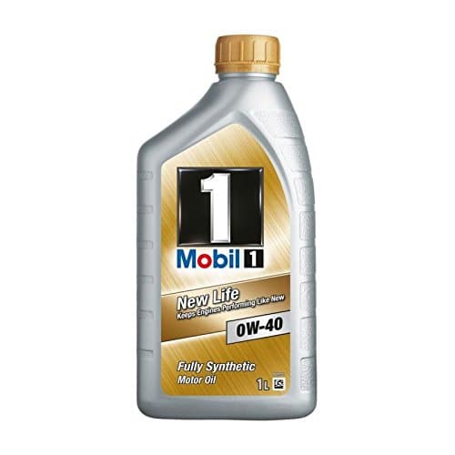 Mobil 1 New Life 0W-40 - Huile Moteur Synthétique Haute Performance ACEA A3/B4