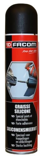 Graisse Silicone FACOM 006064 - Lubrifiant Hydrophobe et Diélectrique - 300ml