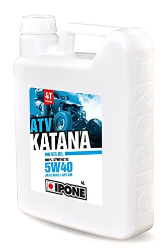 IPONE Katana ATV 5W40 - Lubrifiant 100% Synthèse Esters - JASO MA2 / API SM