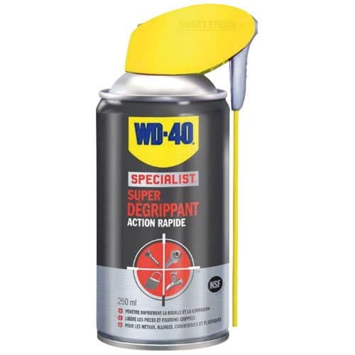WD-40 Specialist Super Dégrippant Haute Pénétration - Aérosol 250ml Double Pos.