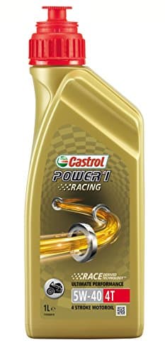 LUBRIFIANT CASTROL POWER 1 RACING 4T 5W-40 - 100% SYNTHÉTIQUE - API SL - JASO MA2