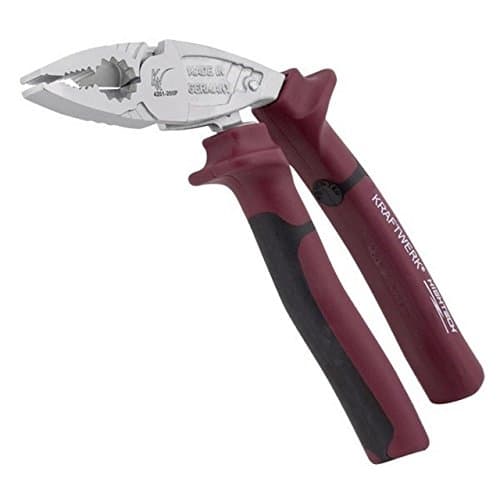 Kraftwerk 4201-200P Pince Universelle HighTech 180mm 45° - Acier Cr-V 60-64 HRC
