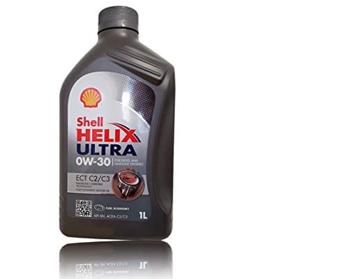 Shell Helix Ultra ECT C2/C3 0W-30 - Huile 100% Synthétique PurePlus - 1L
