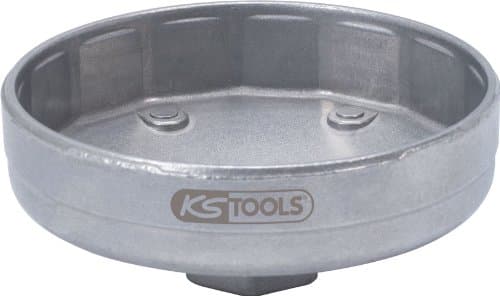 KS TOOLS 150.9289 Clé de Filtre à Huile P15 Aluminium - Carré 1/2" - SW 27