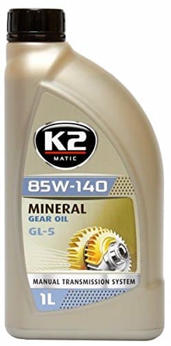 Huile de Transmission K2 MATIC 85W140 GL-5 1L - Minérale Nanotech Haute Pression
