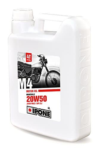 Huile Moteur IPONE M4 20W50 - Minérale Haute Viscosité - JASO MA2 / API SJ