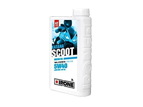 Huile IPONE Katana Scoot 5W40 - 100% Synthèse - JASO MB / API SM - 2L