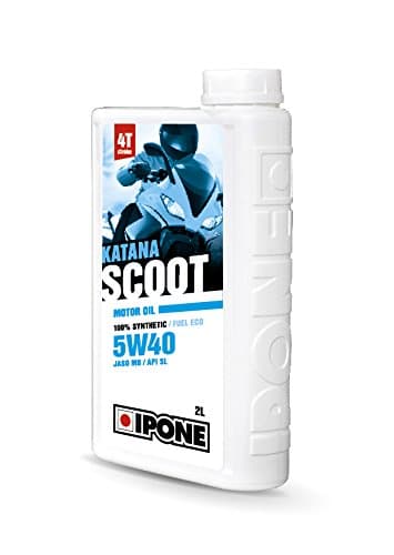 Huile IPONE Katana Scoot 4T 5W40 - 100% Synthèse - JASO MB / API SM - 2L