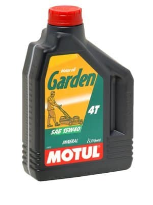 LUBRIFIANT MOTUL GARDEN 4T 15W40 - API SF/CD - BIDON 2L HAUTE PERFORMANCE