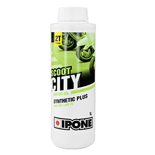Ipone Scoot City 2T Synthetic Plus - Lubrifiant API TC / JASO FD - Bidon 1L