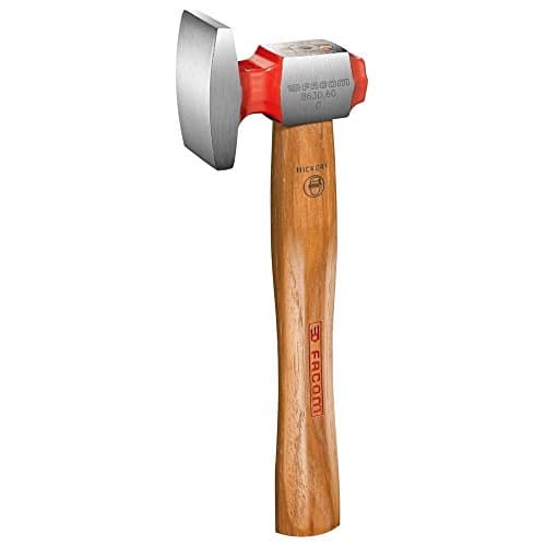 Batteur à dôme FACOM 863D.60 - Surface bombée - Manche Hickory - 60mm