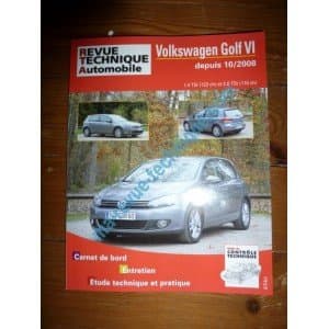 RTA VW Golf VI (depuis 10/2008) - 1.4 TSI 122 & 2.0 TDI 110 - RRTAB0736.5