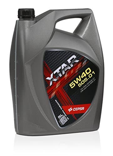 CEPSA XTAR 5W40 505.01 - Lubrifiant Synthétique Low SAPS - Norme VW 505.01 - 5L