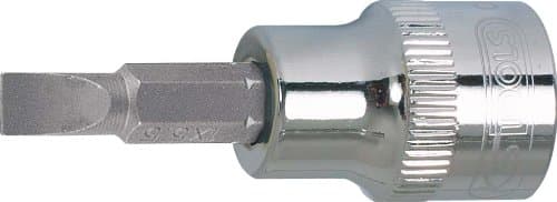 KS TOOLS 918.3855 Douille Tournevis 3/8" Fente 8mm - CHROMEplus - DIN 3120