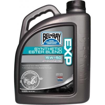 Huile Moteur Bel-Ray EXP Synthetic Ester Blend 4T 15W50 - Bidon 4L
