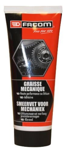Graisse Facom 006105 Lithium NLGI 2 Haute Pression - Tube 200g - Verte