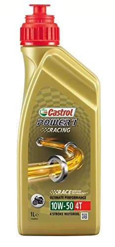Castrol Power 1 Racing 4T 10W-50 - Lubrifiant 100% Synthèse - JASO MA2 / API SL