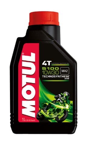 Motul 5100 4T 10W30 Technosynthese® - Lubrifiant Ester API SM / JASO MA2 - 1L