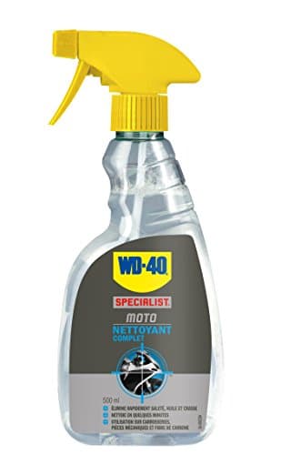 WD-40 Specialist Moto Wash - Nettoyant Alcalin Biodégradable - Spray 500ml